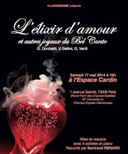 L'Elixir d'amour et autres joyaux du bel canto Espace Pierre Cardin Affiche