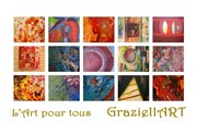 Exposition Graziellart Atelier Montmartre Affiche