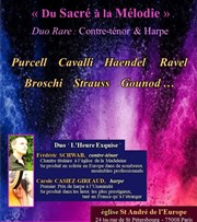 Duo Rare : Contre-ténor et Harpe Eglise Saint Andr de l'Europe Affiche