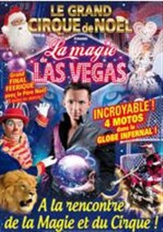 La magie de Las Vegas | Le Grand Cirque de Noël à Nantes Chapiteau La Magie de Las Vegas  Nantes Affiche