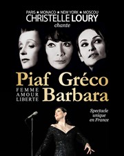 Christelle Loury chante Piaf Greco Barbara Royale Factory Affiche