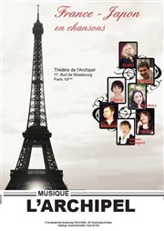 France Japon en chansons L'Archipel - Salle 2 - rouge Affiche