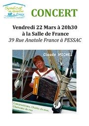 Claude Michel Salle de france Affiche