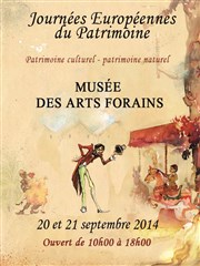 Musée des Arts Forains | Fête du patrimoine 2014 Muse des Arts Forains Affiche