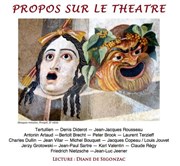 Propos sur le théâtre : De la tradition théâtrale de Jean Vilar Thtre du Nord Ouest Affiche