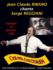 Hommage à Serge Reggiani Caf Thtre Le 57 Affiche
