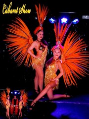 Dîner spectacle : Cabaret danseuses et transformiste Cabaret Moulin Bleu Affiche