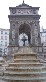 Balade commentée : les fontaines du Châtelet | par Gilles Henry Mtro Les Halles Affiche
