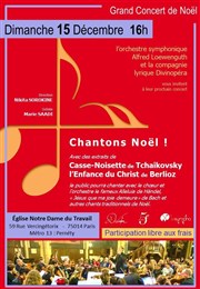 Concert de Noël : Orchestre Symphonique, Choeur et Soprano Eglise Notre-Dame du Travail Affiche