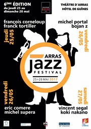 Franck Tortiller & François Corneloup | Arras Jazz Festival 2017 Hôtel de Guînes Affiche