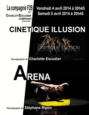 Cinétique illusion et arena Le Grenier de Bougival Affiche