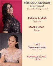Goûter Musical pour la Fête de la musique Violetta et Alfredo Affiche