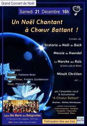 Grand Concert de Noël des Batignolles Eglise Sainte Marie des Batignolles Affiche