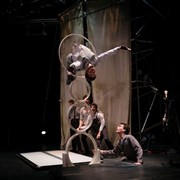 Machine de cirque Théâtre des Louvrais Affiche