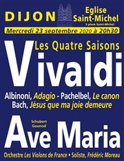 Les quatre saisons de Vivaldi / Ave Maria / Adagios célèbres | Dijon Eglise Saint-Michel Affiche