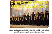 Concert choeur Amazing grace Auditorium institut Sainte Marie Affiche