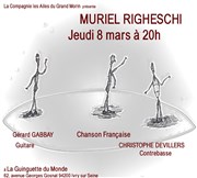Muriel Righeschi La Guinguette du Monde Affiche