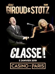 Cécile Giroud et Yann Stotz dans Classe ! Casino de Paris Affiche