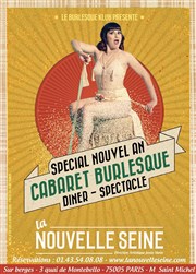 Le cabaret burlesque | Nouvel an La Nouvelle Seine Affiche