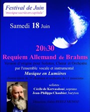 Requiem Allemand de Brahms Eglise Notre Dame de la Salette Affiche