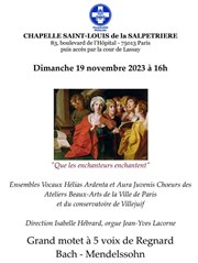 Choeurs et Orgue : Bach / Mendelssohn Chapelle Saint-Louis de la Salptrire Affiche