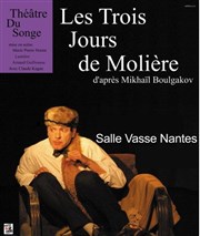 Les Trois Jours de Molière Thtre Francine Vasse Affiche
