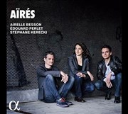Aïrés | Trio Stéphane Kerecki + Airelle Besson + Édouard Ferlet Le Comptoir Affiche