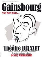 Gainsbourg, moi non plus | Par le Quartet Gevrey Chambertin Thtre Djazet Affiche