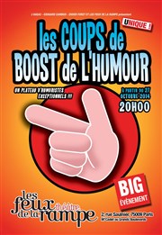 Les Coups de Boost de l'Humour Thtre Les Feux de la Rampe - Salle 120 Affiche