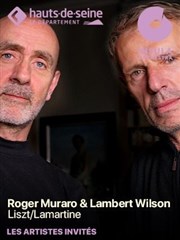 Roger Muraro et Lambert Wilson La Seine Musicale - Auditorium Patrick Devedjian Affiche