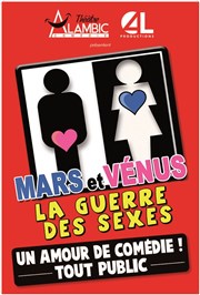 Mars et Vénus : La guerre des sexes Thtre Daudet Affiche