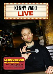 Kenny Vago : Live Boui Boui Caf Comique Affiche