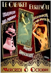 Le cabaret burlesque| Valentina Del Pearls, sucre d'orge & Dottie Goosebery Shag Caf Affiche