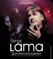 Serge Lama : 50 ans d'encre et de projecteurs Casino Barriere Enghien Affiche