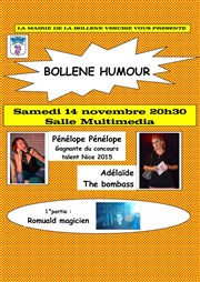 Bollene Humour Salle multimedia Affiche