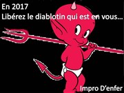 Match d'improvisation : Impro D'Enfer reçoit la CIA (Belgique) Centre Vercingtorix Affiche