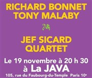 Richard Bonnet & Tony Malaby + Jef Sicard | Jazz à la Java La Java Affiche