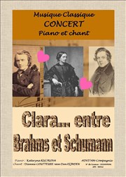 Clara, entre Brahms et Schumann Thtre Ronny Coutteure - La Ferme des Hirondelles Affiche
