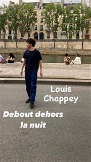 Louis Chappey dans Debout dehors la nuit La Nouvelle Eve Affiche