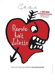 Roméo hait Juliette Théâtre à l'Ouest Affiche