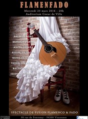 Flamenfado, spectacle de fusion flamenco et fado Auditorium Jean-Pierre Miquel - Coeur de Ville Affiche