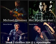 Gimenez et Marquez Quartet A L'Apostrophe Affiche