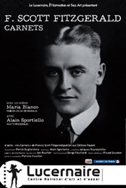 F.Scott Fitzgerald Thtre Le Lucernaire Affiche