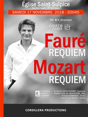 Faure Requiem  Cantique - Pavane Ave Maria et prières d'opéra Eglise de la Madeleine Affiche