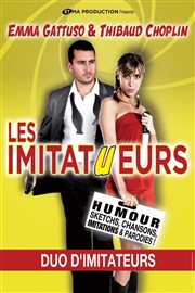 Emma Gattuso et Thibaud Choplin dans Les Imitatueurs Coul'Théâtre Affiche