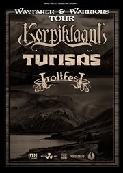 Korpiklaani - Turisas - Trollfest La Cigale Affiche