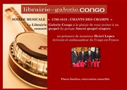 1789-1815 : Chants des Champs Librairie-Galerie Congo Affiche