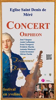 3ème concert du festival Brillamment Baroque 2016 Eglise St Denis Affiche