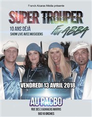 Super Trouper For Abba Le Pacbo Affiche