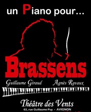 Un piano pour Brassens Thtre des Vents Affiche